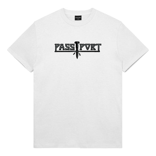 Screwed Tee, White
