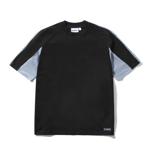 Worldwide Panelled Tee, Black