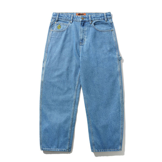 Weathergear Denim Jeans, Streaky Indigo