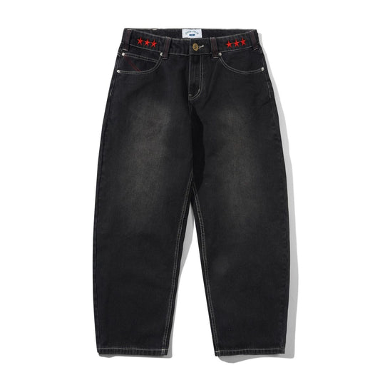 Stars Denim Jeans, Washed Black