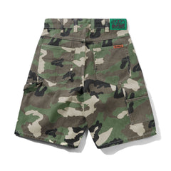 Weathergear Denim Shorts, Woodland Camo