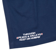 Peaks & Valleys Casual Shorts, Navy