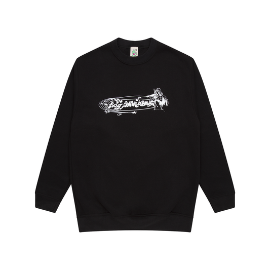 Beautiful Music Crewneck, Black