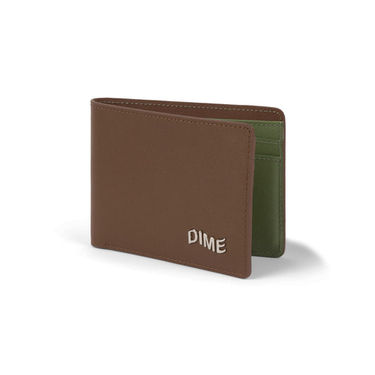 Leather Bifold Wallet, Brown