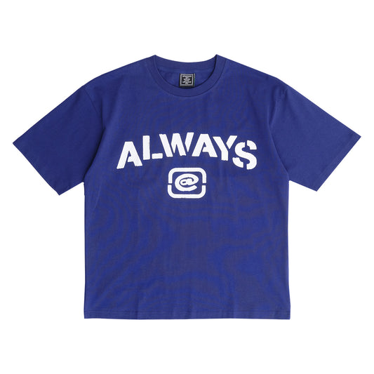 Stencil T-Shirt, Navy