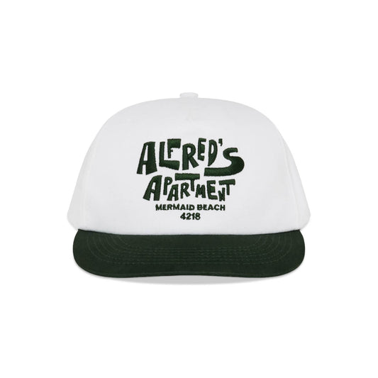 OG Cap, Off White / Forest