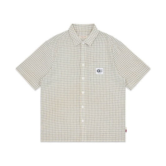 Sunshine State Button Down, Cream Check