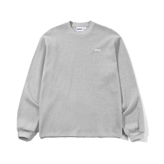 Basic Waffle L/S Tee, Ash