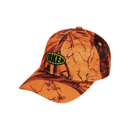 Camo Logo Cap, Orange