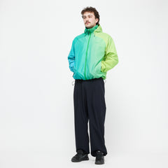Gradient Windbreaker Jacket, Green