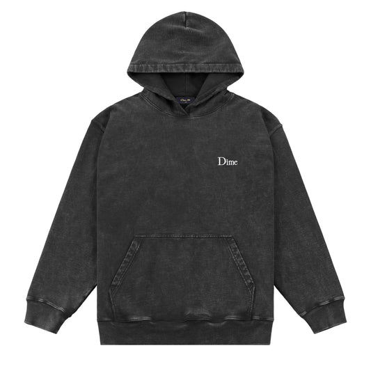Classic French Terry Hoodie Hoodie, Faded Black