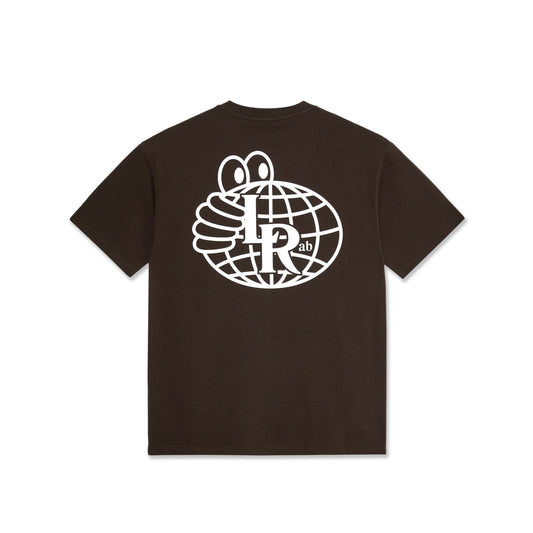 Atlas Monogram Tee, Dark Brown