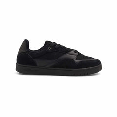 CM002 Lo Shoe Suede / Leather / Mesh, Black / Black