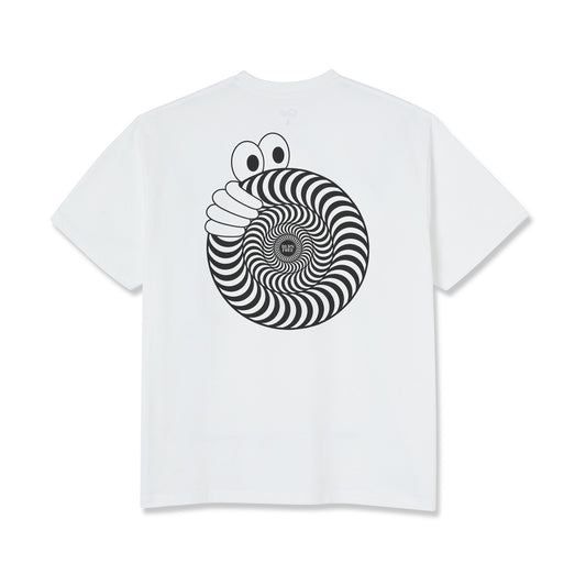 Last Resort x Spitfire Swirl Tee, White