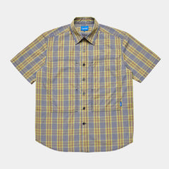 Cliff Short Sleeve Shirt, Cedar Plaid