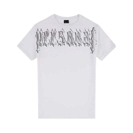 Blackletter T Shirt, White