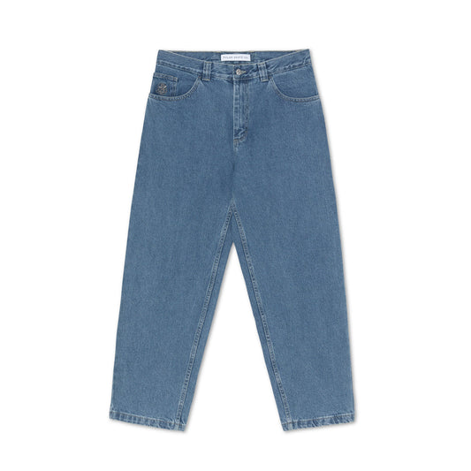 93! Denim Pants, Mid Blue