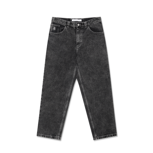 93! Denim Pants, Silver Black