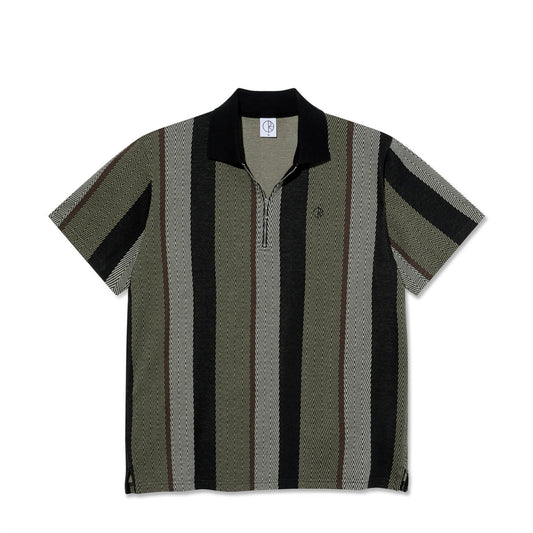 Jacques Polo Shirt Herringbone, Khaki / Green