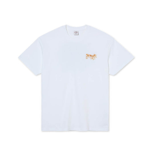 Green Spider Tee, White