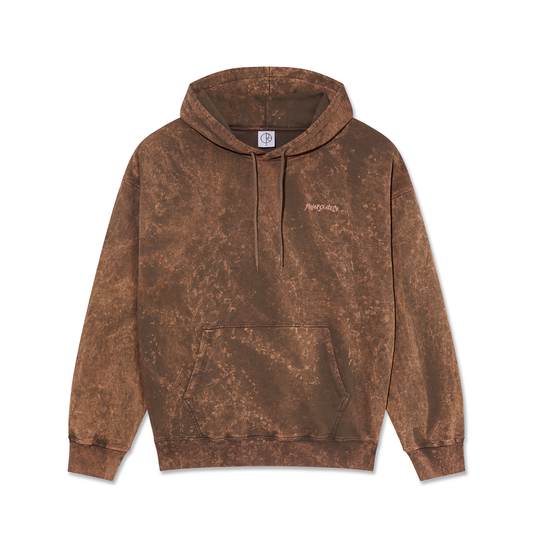 Acid Frank Hoodie Surf Logo, Brown