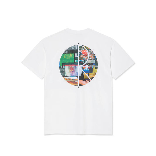 Fill Logo Ourselves Collage Tee, White
