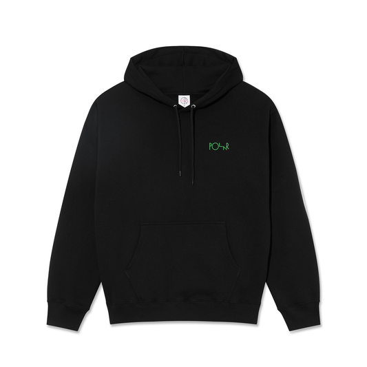 Dave Hoodie Fill Logo Ourselves Collage, Black