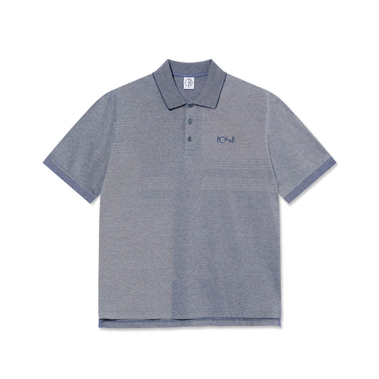 Surf Polo Shirt Pique, Heather Blue