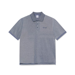 Surf Polo Shirt Pique, Heather Blue