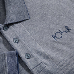 Surf Polo Shirt Pique, Heather Blue