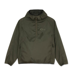 Packable Anorak Jacket, Dirty Black