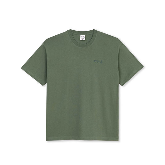 Stroke Logo Tee, Jade Green