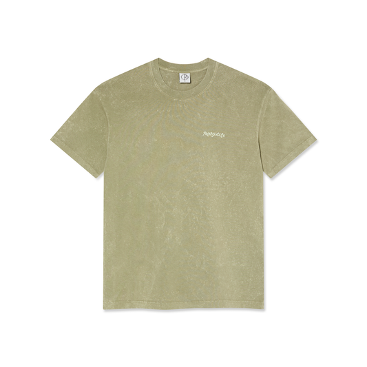 Surf Logo Acid Tee, Light Green