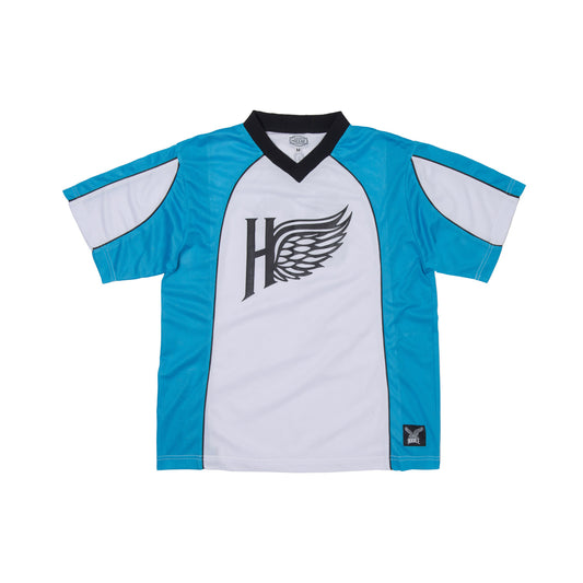 Spider Football Jersey, Blue / White