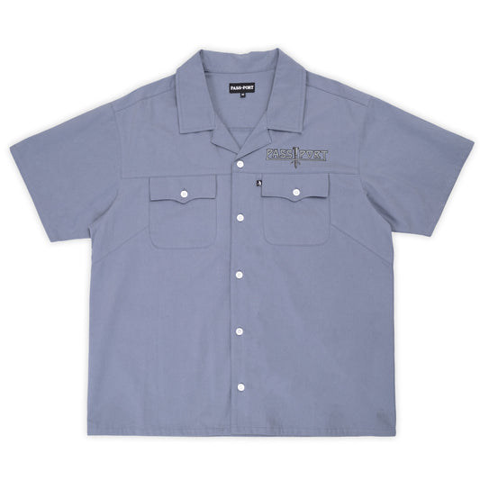 Screwed Casual Shirt, Steel Blue