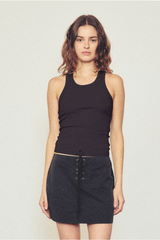 Womens Fi Tank Tee, Black