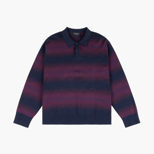 Striped Rugby Knit, Navy Multi