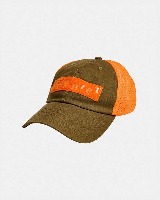 Stencil Trucker Cap, Army