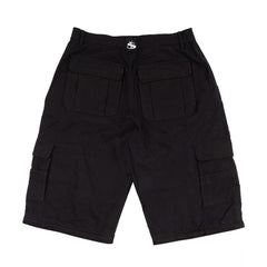 Phantasy Ripstop Cargo Zip-off Shorts, Black