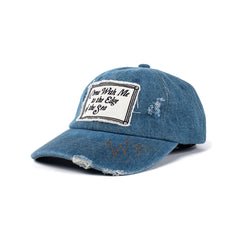 Come With Me Hat, Blue Denim