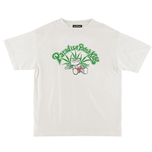 Paradise Patch Kids Tee, White