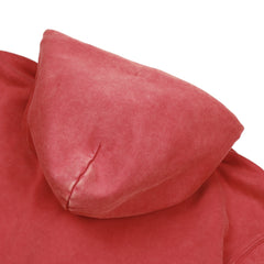 Raw Edge Hood, Red