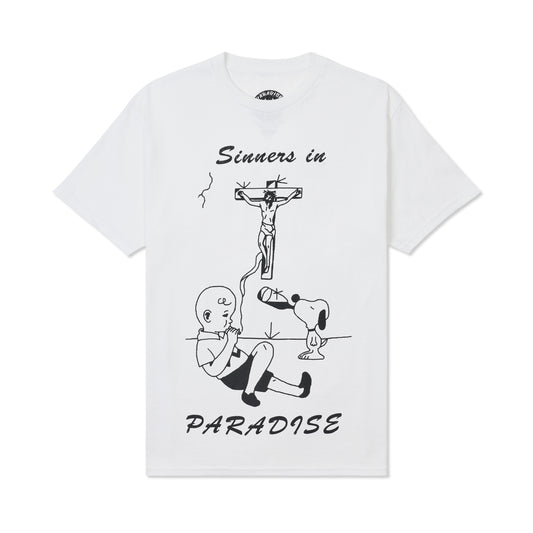 Sinners Tee, White