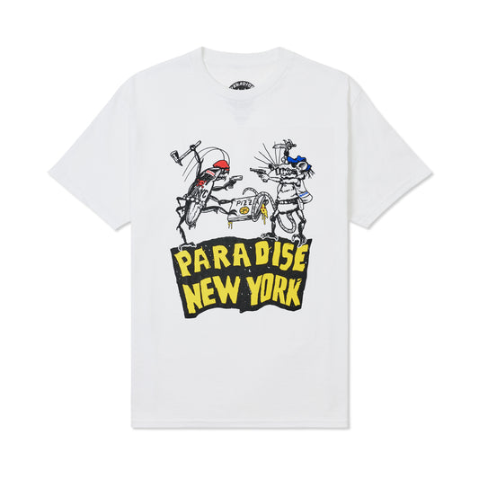 Bronx vs Queens Tee, White