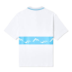 Dolphin 1/4 Zip Polo, White