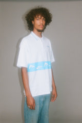 Dolphin 1/4 Zip Polo, White