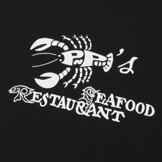 Pass~Port Seafood Staff Tee, Black