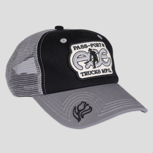 Ace Packers Trucker Cap, Steel