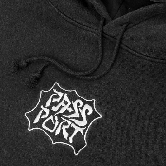 Glyph Hoodie, Acid Black
