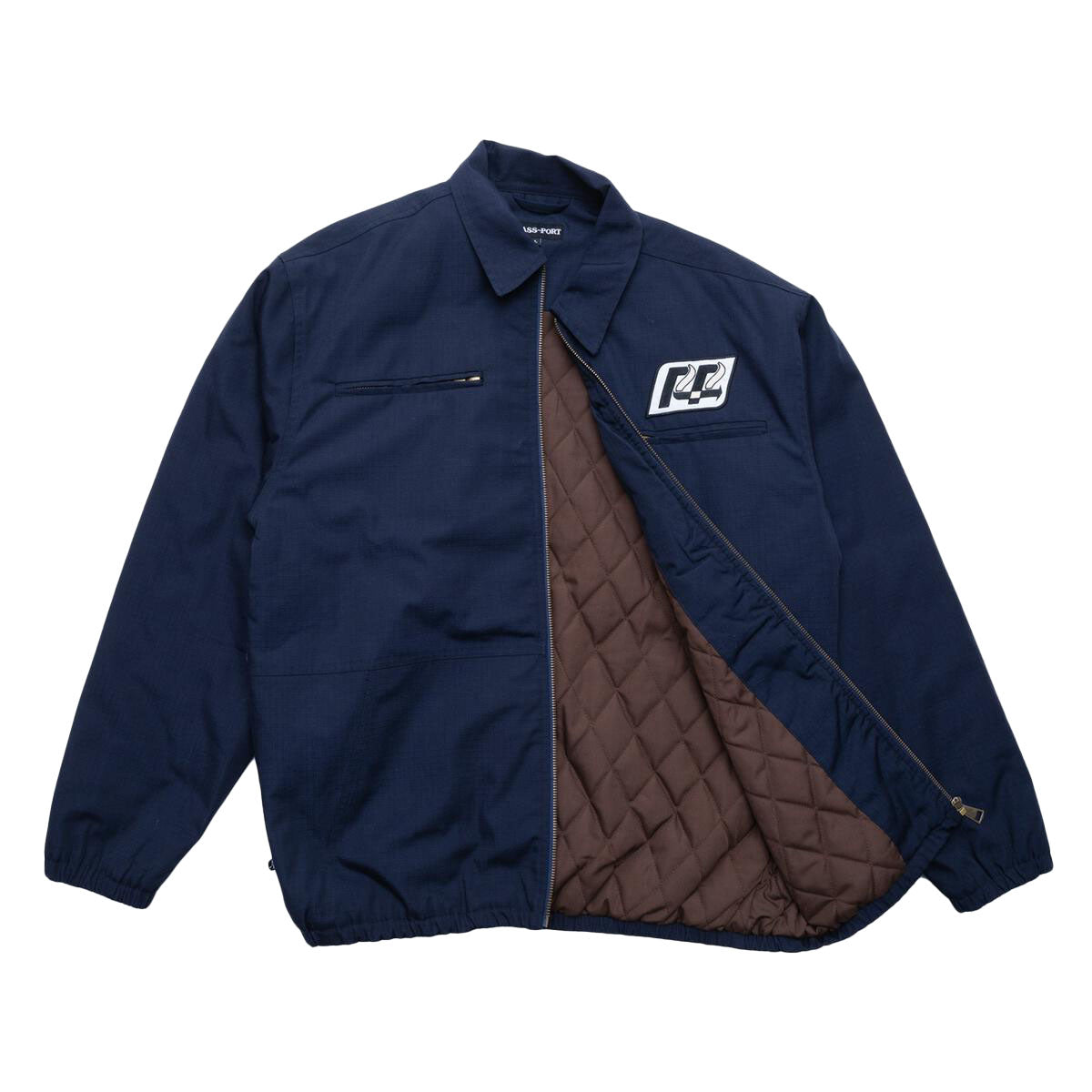 Transport Ripstop Delivery Jacket, Navy